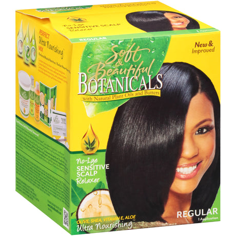 Soft & Beautiful Botanicals No-Lye Sensitive Scalp Relaxer