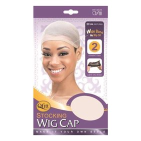 Qfitt Stocking Wig Cap 2pc