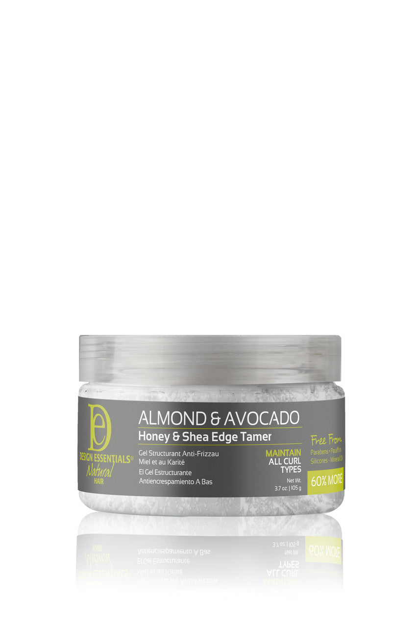 Design Essentials Almond & Avocado Natural Honey & Shea Butter Edge Tamer 2.3oz