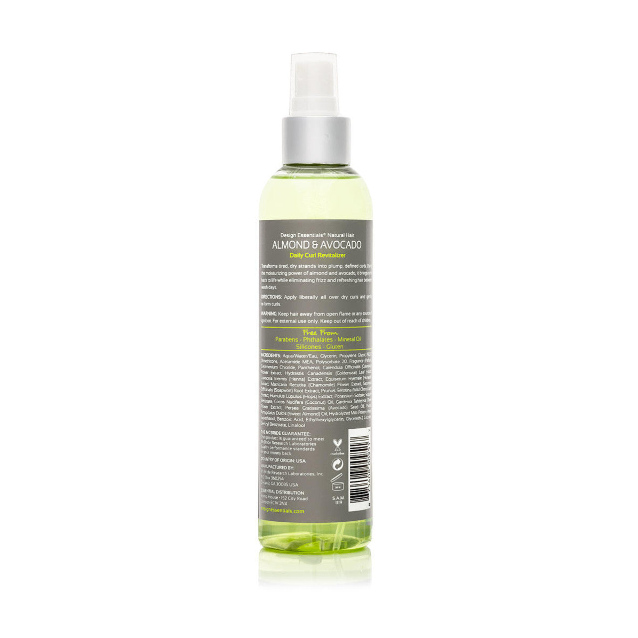 Design Essentials Almond & Avocado Daily Curl Revitalizer 8oz