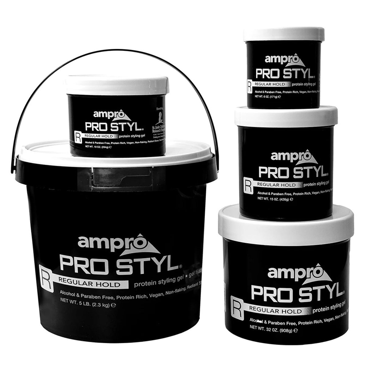 Ampro Bisc Ampro Pro Styl Protein Styling Gel - Regular Hold – Kim's Beauty Supply