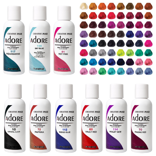 Adore Semi-Permanent Hair Color Dye 4oz – Kim's Beauty Supply