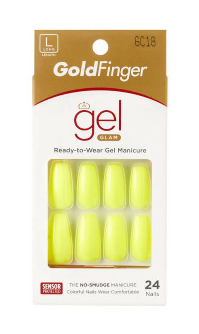 Kiss GoldFinger Solid Colors Press-On Nails