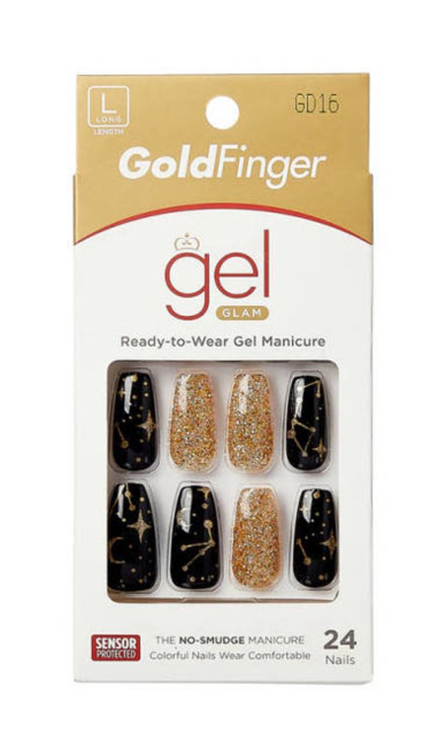 Kiss GoldFinger Trendy Press-On Nails