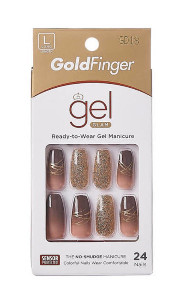 Kiss GoldFinger Trendy Press-On Nails