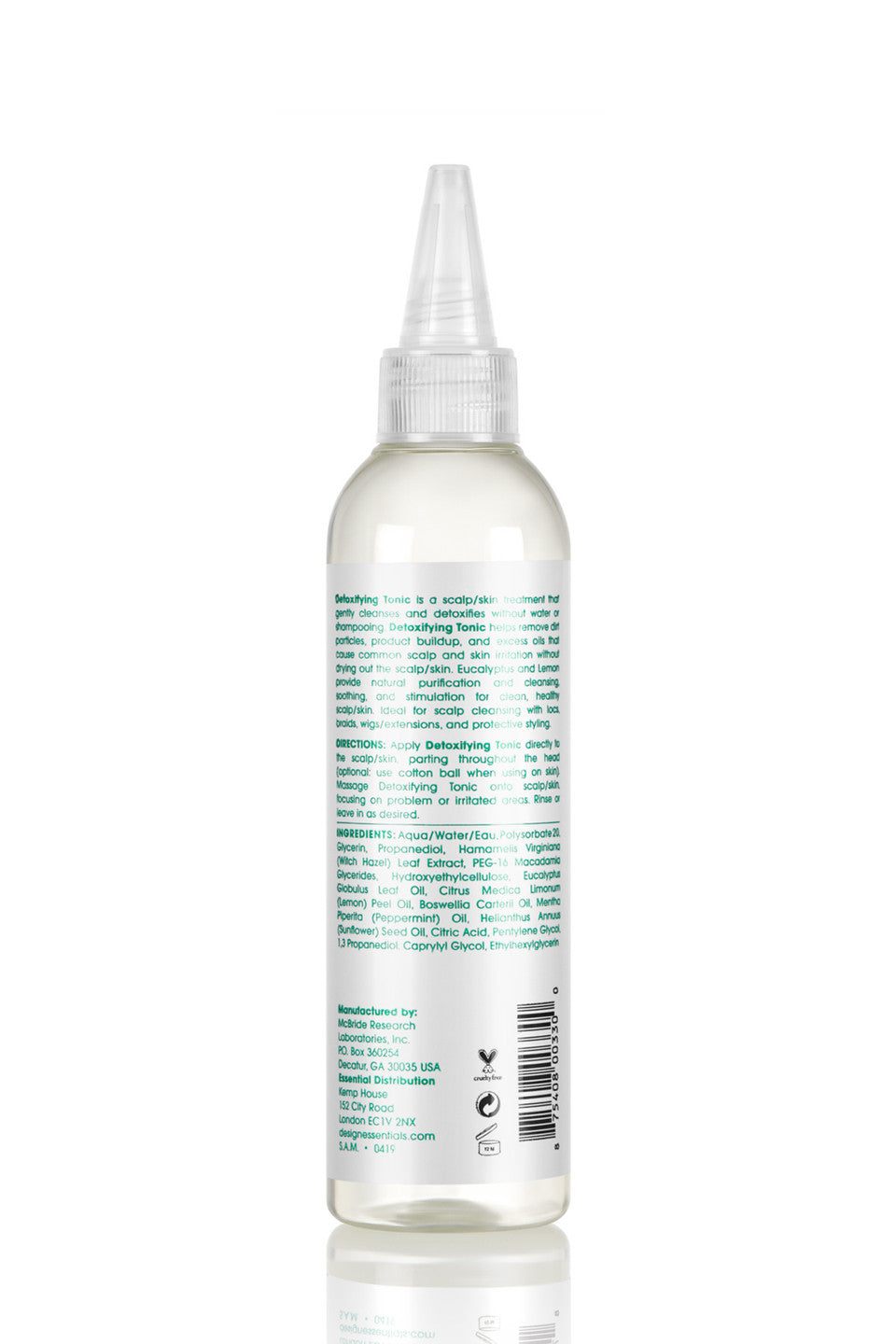 Design Essentials Scalp & Skin Care Detoxifying Tonic 4oz