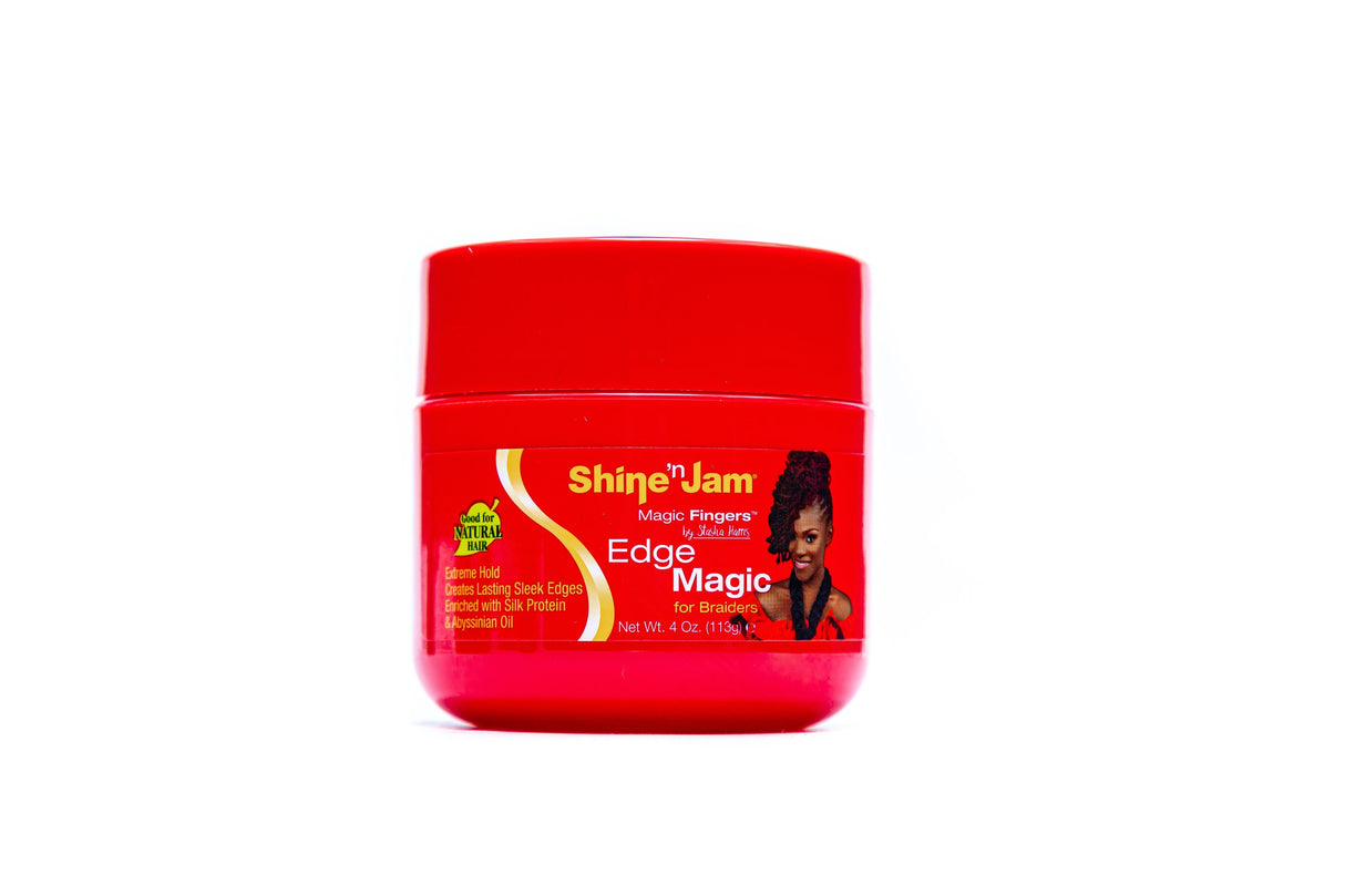 Ampro Pro Styl Shine 'n Jam Magic Fingers Edge Magic for Braiders 4oz