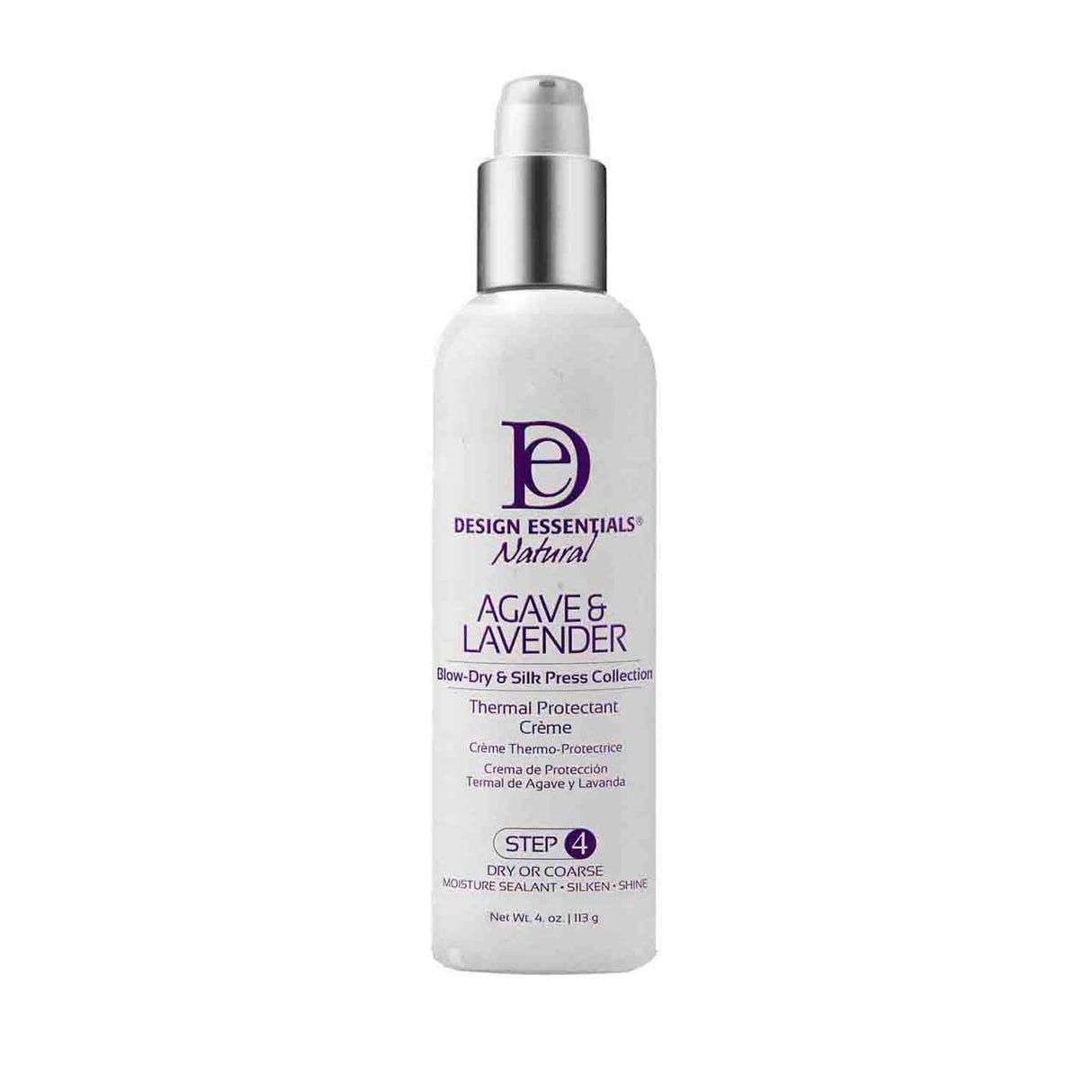 Design Essentials Agave & Lavender Thermal Protectant Creme 6oz