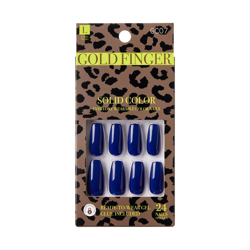 Kiss GoldFinger Solid Colors Press-On Nails