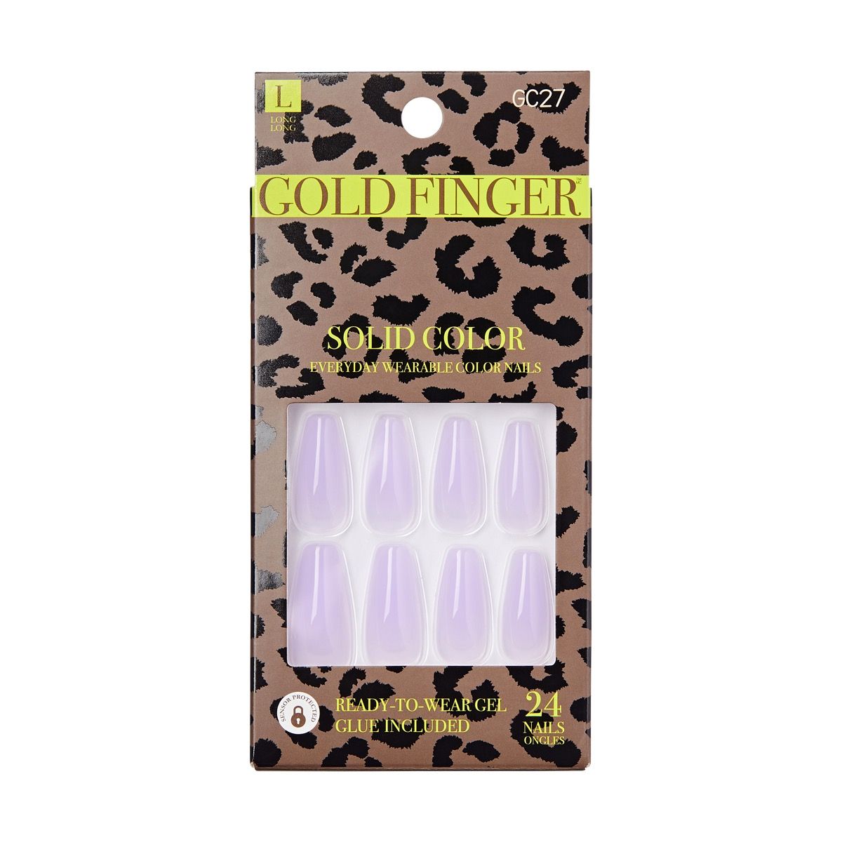 Kiss GoldFinger Solid Colors Press-On Nails