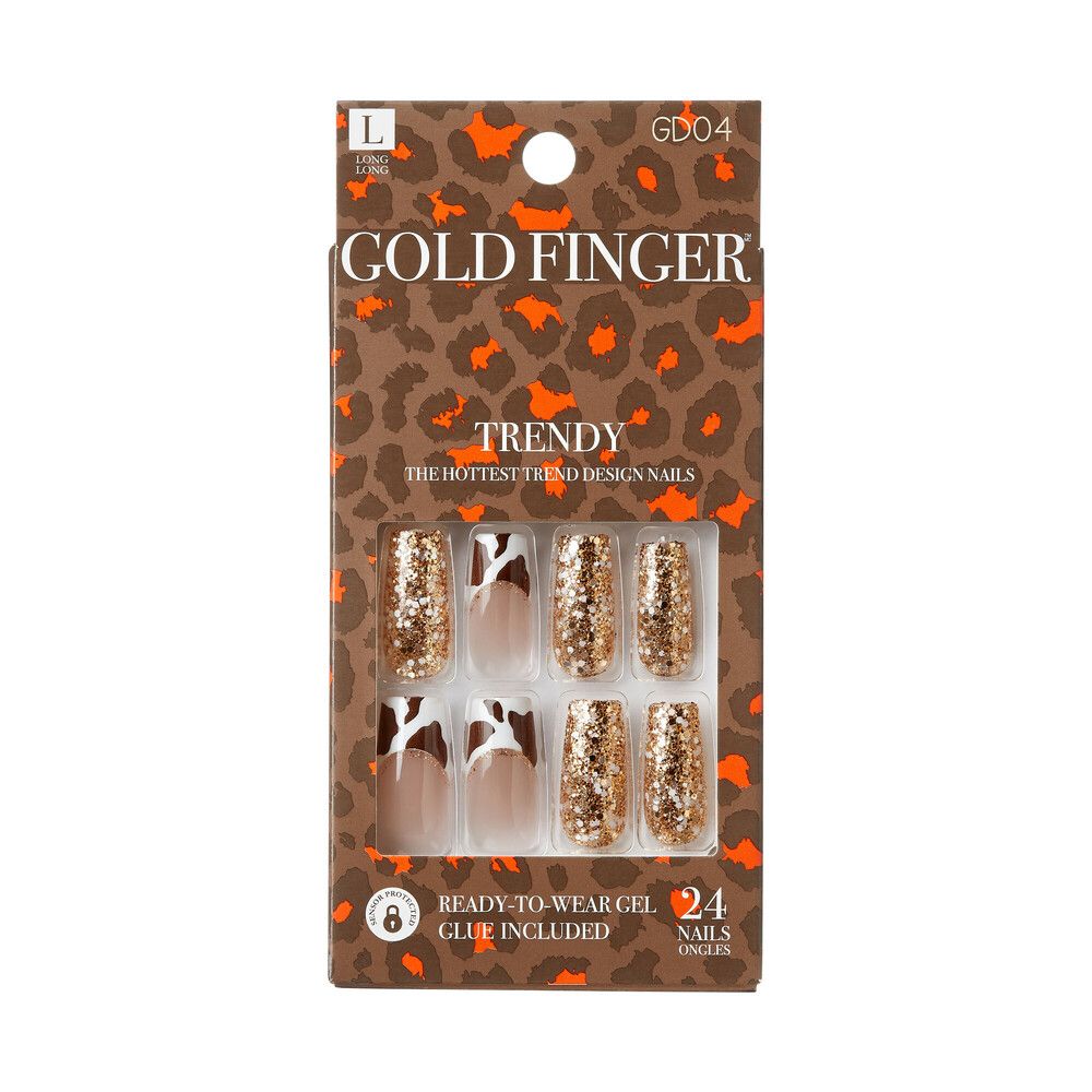 Kiss GoldFinger Trendy Press-On Nails