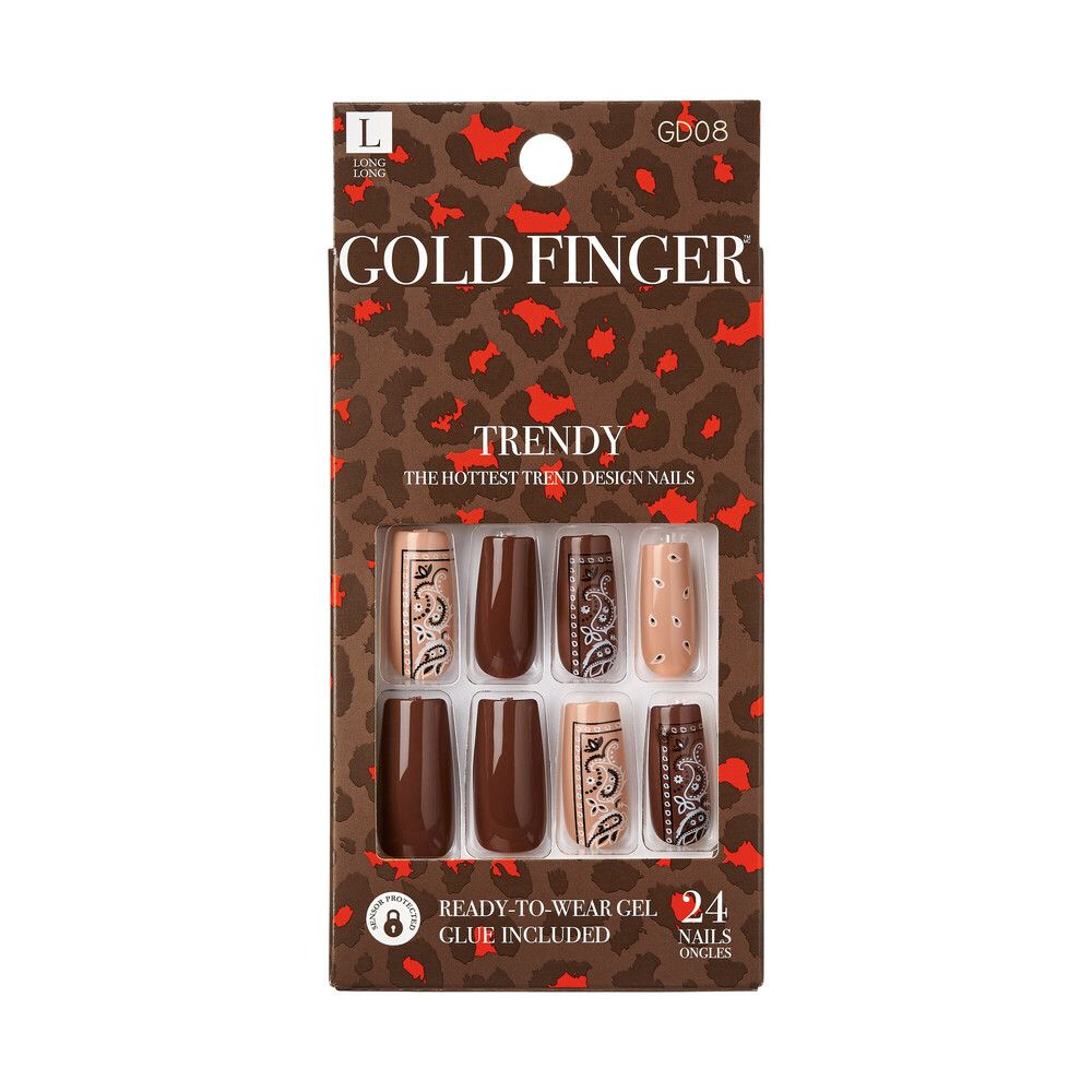 Kiss GoldFinger Trendy Press-On Nails