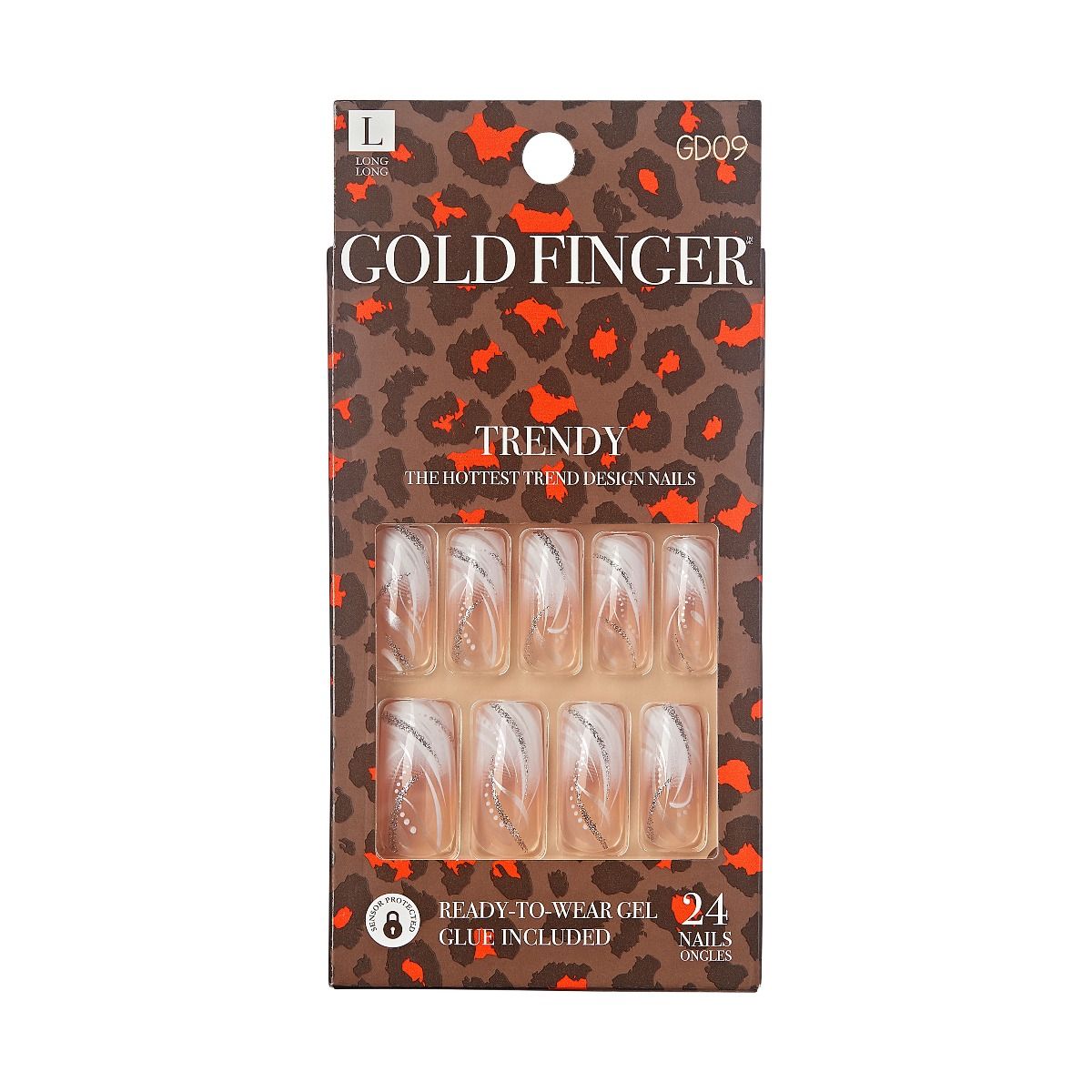 Kiss GoldFinger Trendy Press-On Nails