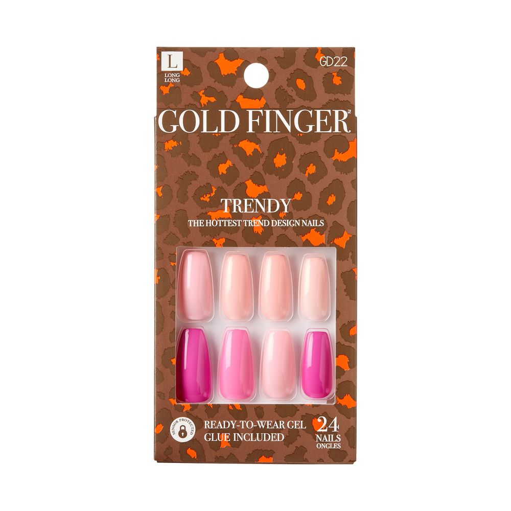Kiss GoldFinger Trendy Press-On Nails