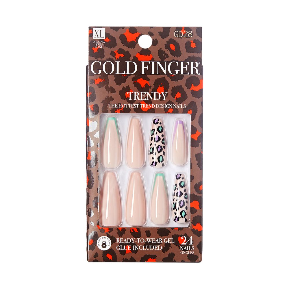 Kiss GoldFinger Trendy Press-On Nails