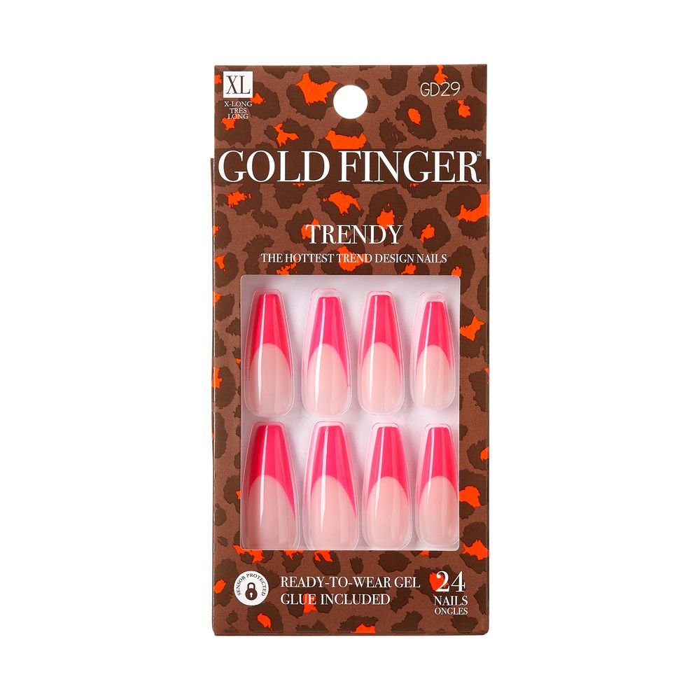 Kiss GoldFinger Trendy Press-On Nails