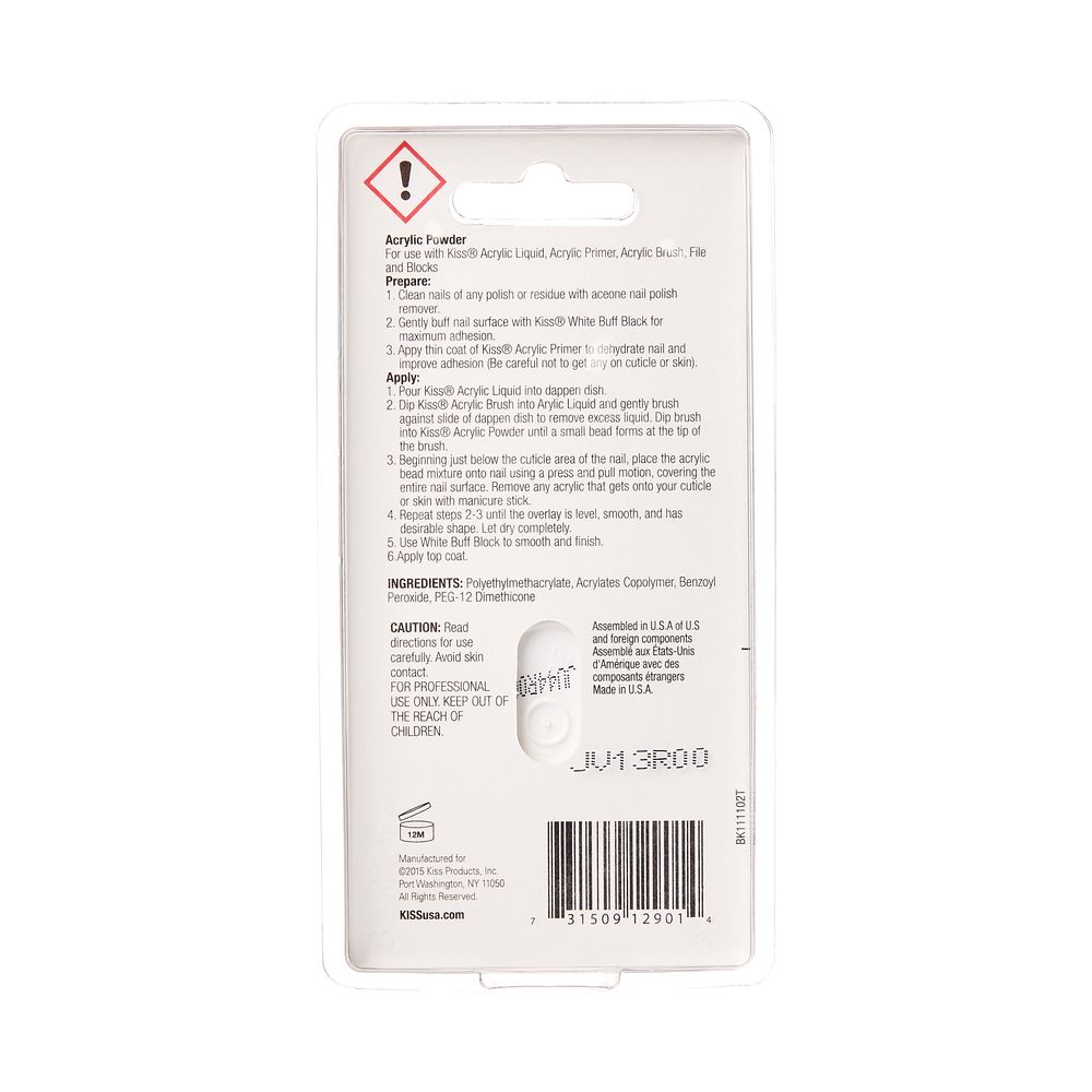 Kiss Acrylic Powder Clear