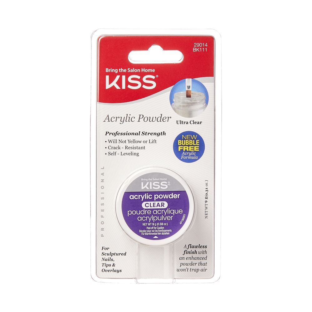 Kiss Acrylic Powder Clear